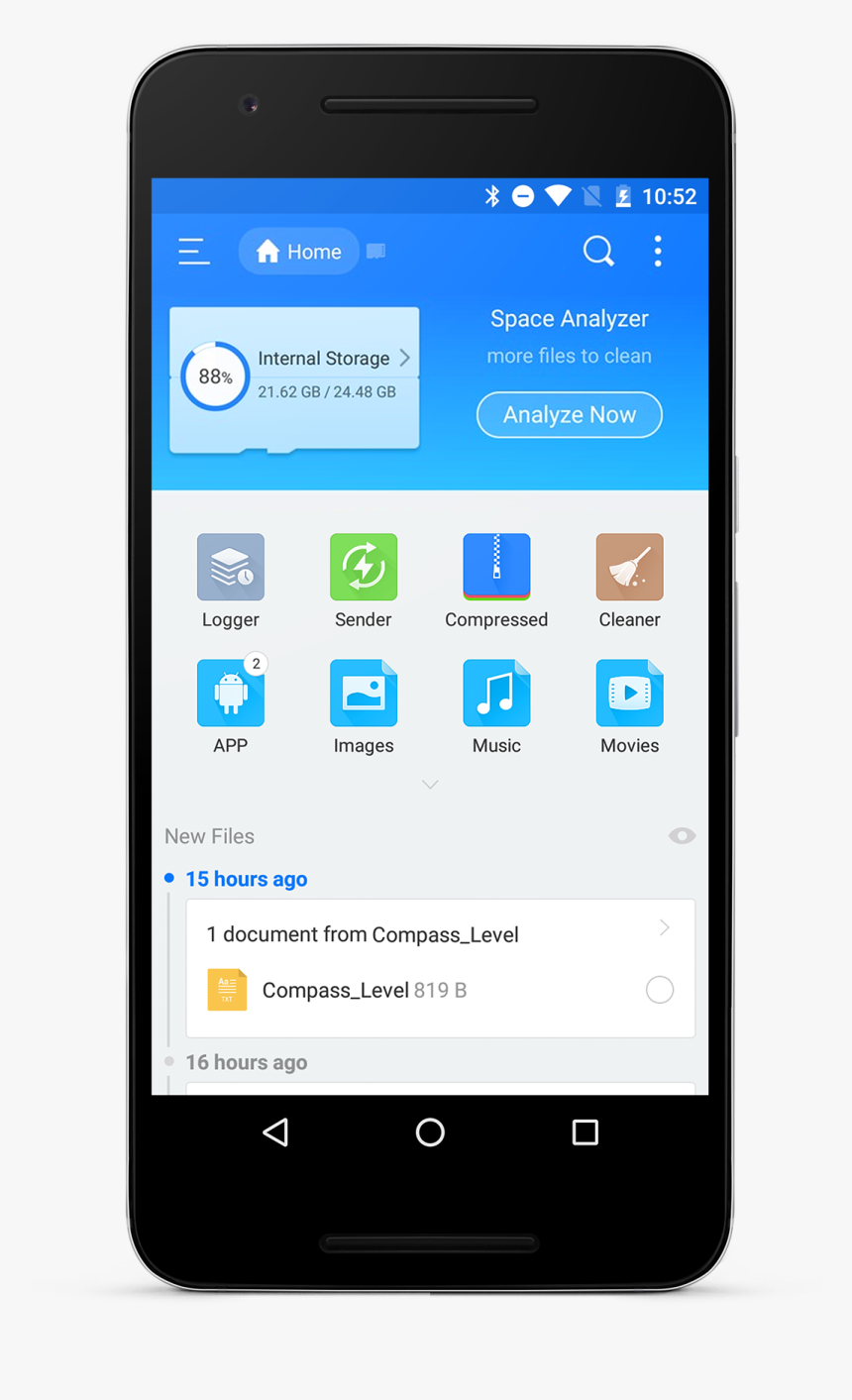 Es File Explorer File Manager اندروید, HD Png Download