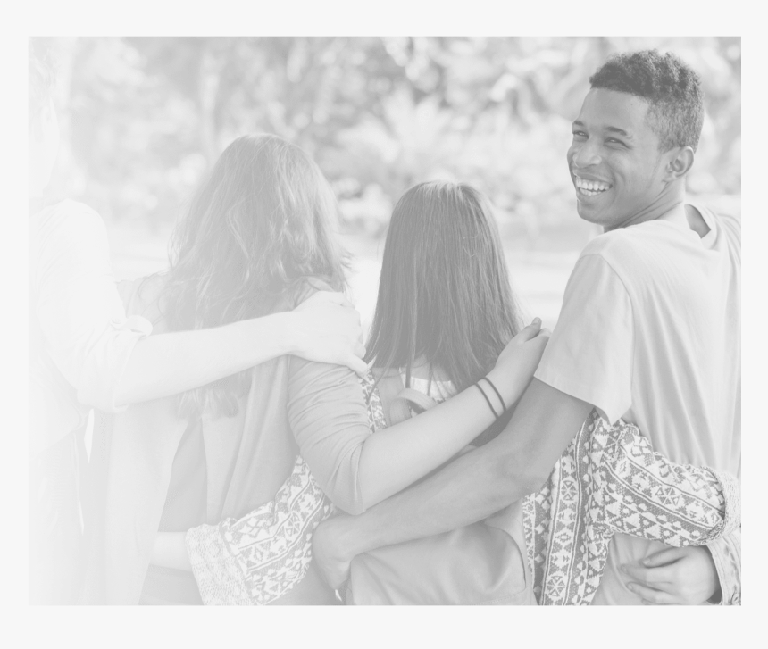 Diverse Group Of Young People - Photograph, HD Png Download