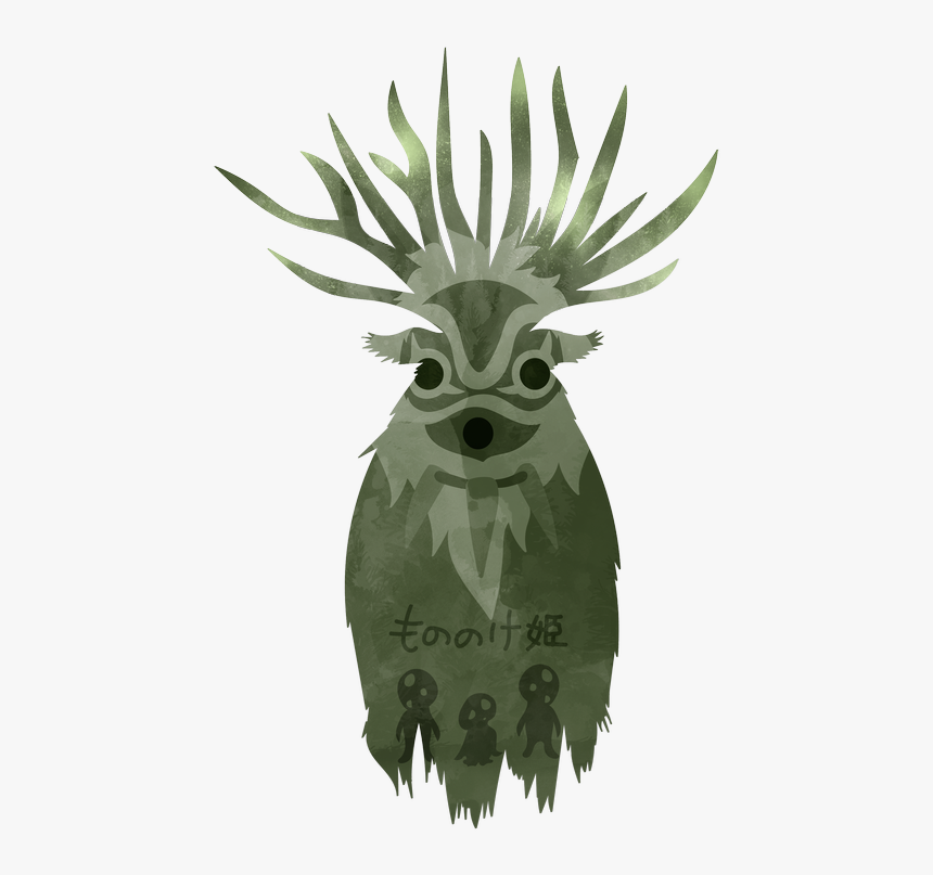 Princess Mononoke Deerspirit, HD Png Download