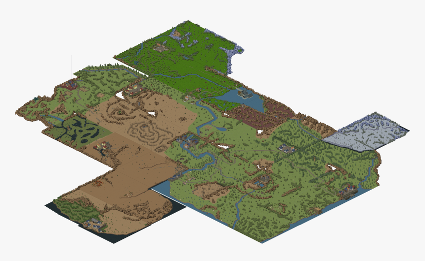 Http - //www - Exiledkingdoms - Com/img/iso-world ,, HD Png Download