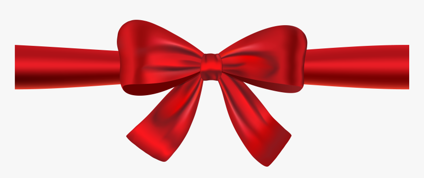 Red Ribbon Bow Png Transparent Image , Png Download, Png Download
