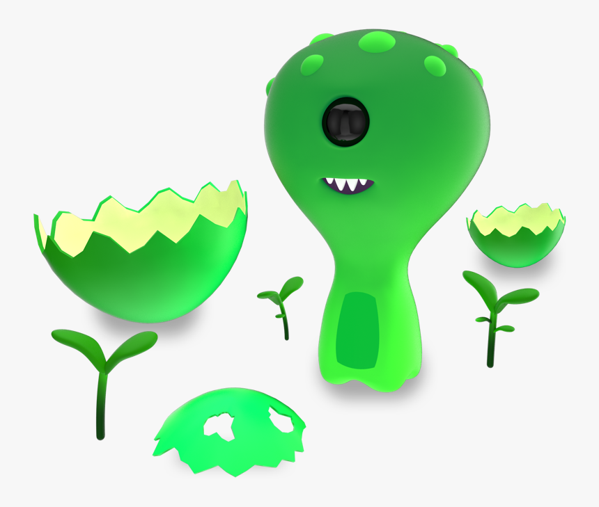 Nurchums Elementos Growlie Egg, HD Png Download