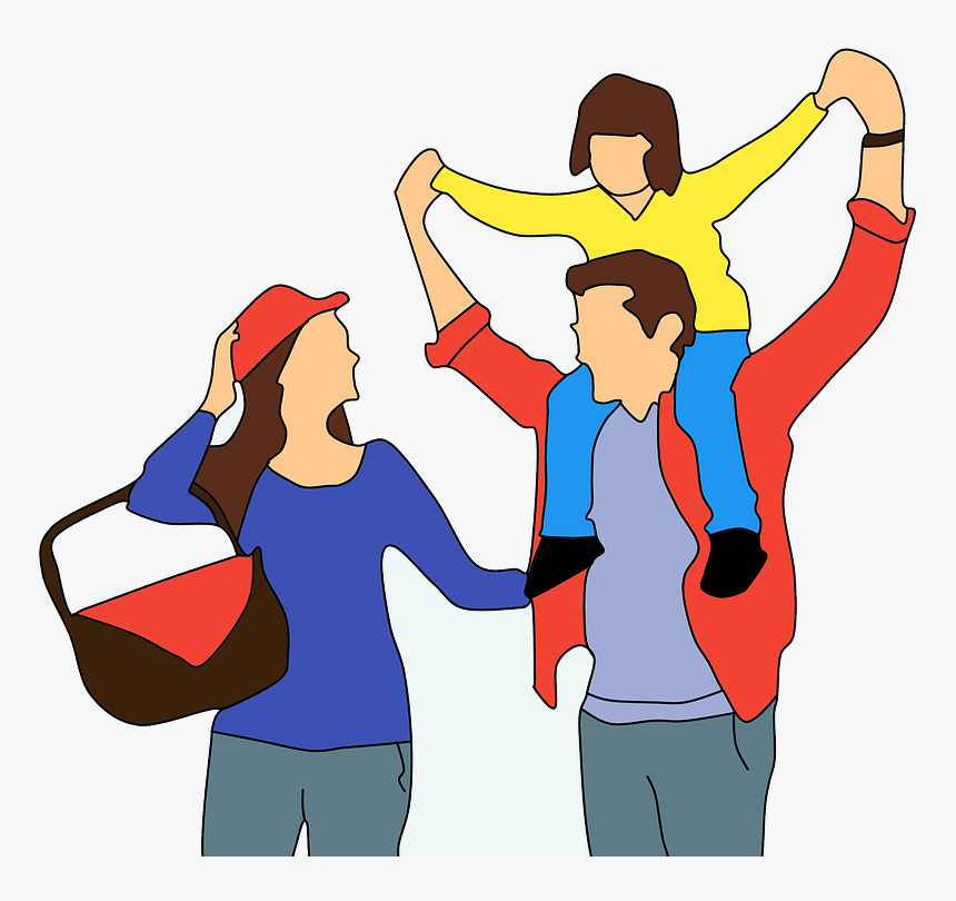 Happy Family Clipart, HD Png Download