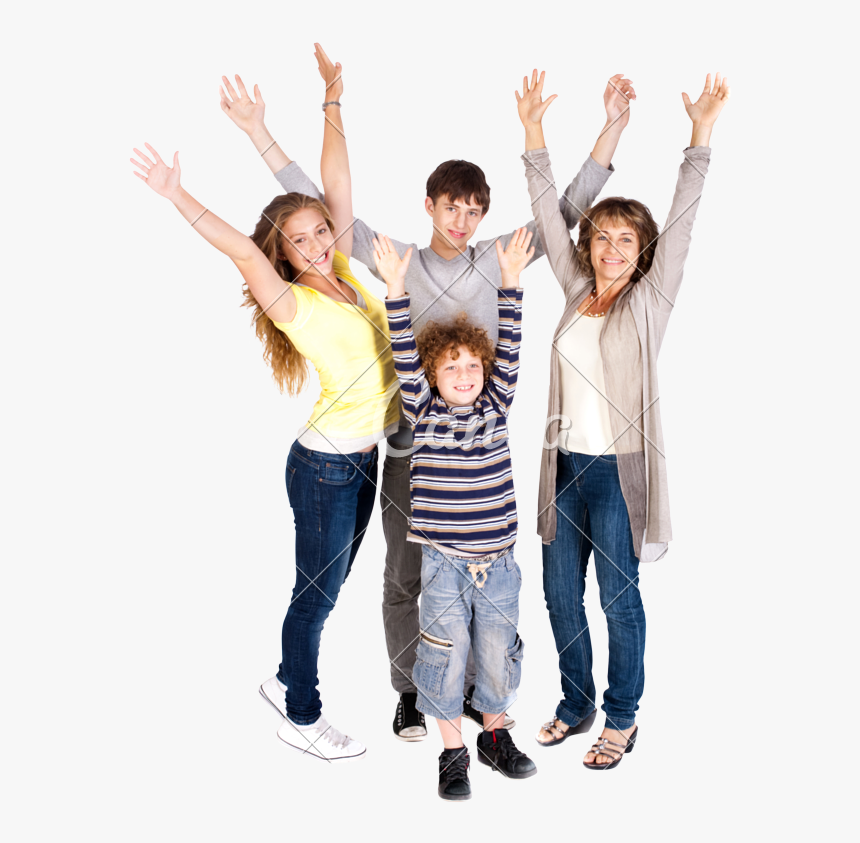 Happy Family Png, Transparent Png
