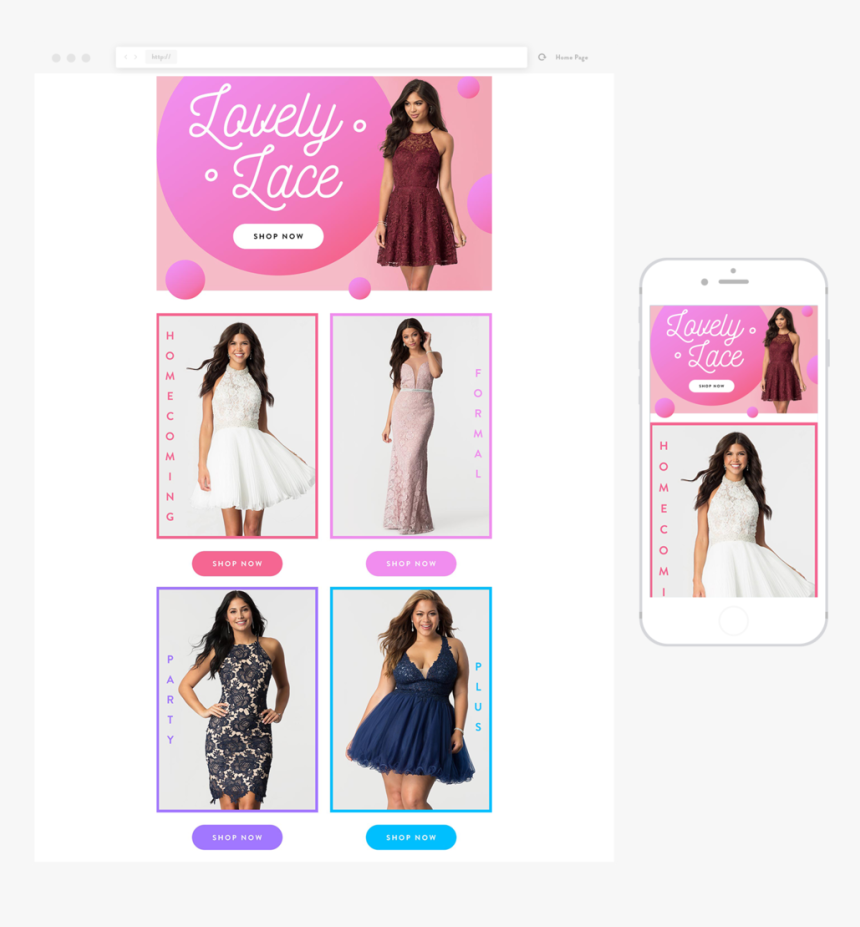 Desktopmobile Mock Lace, HD Png Download