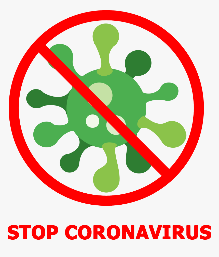 Stop Coronavirus Sign Png Image, Transparent Png