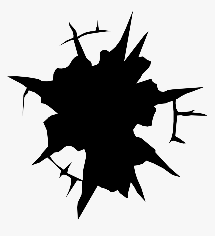 Transparent Wall Cracks Png, Png Download