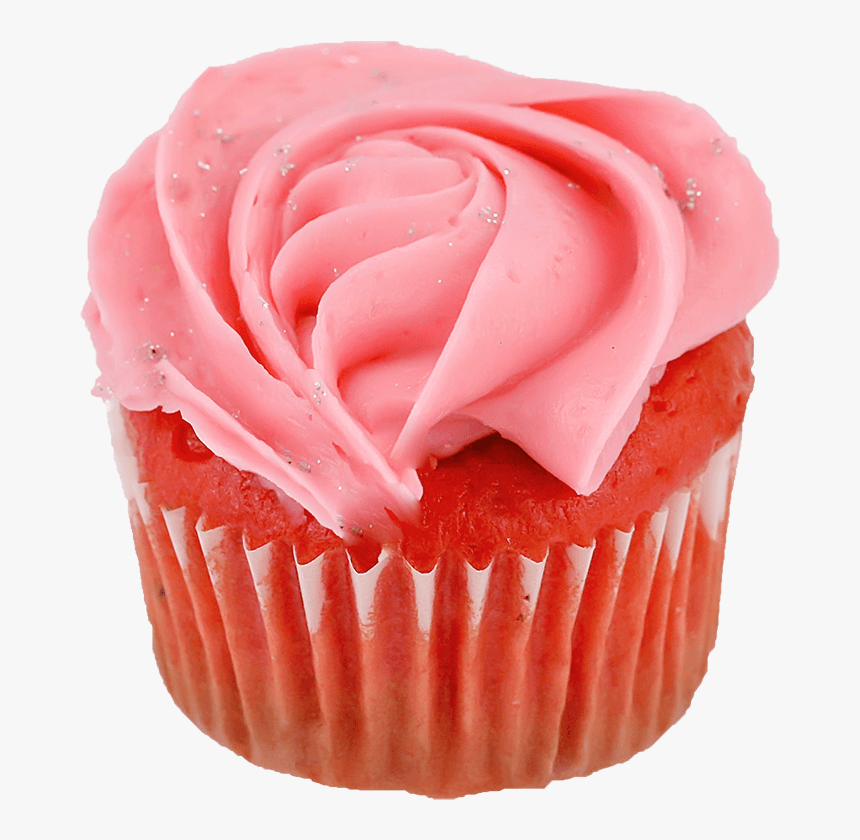 Mini Strawberry Cupcake, HD Png Download