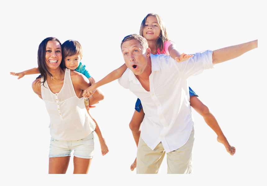 Family Bonding In The Beach , Png Download, Transparent Png