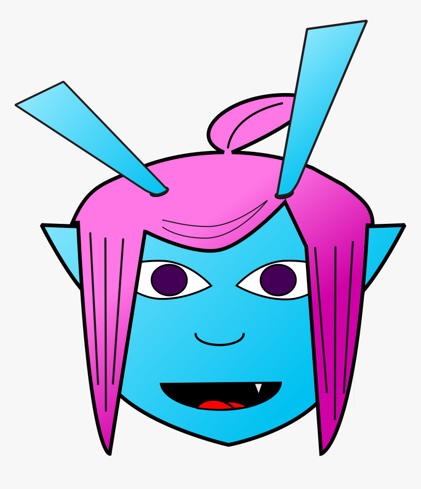 Melaniko The Alien Clip Arts, HD Png Download