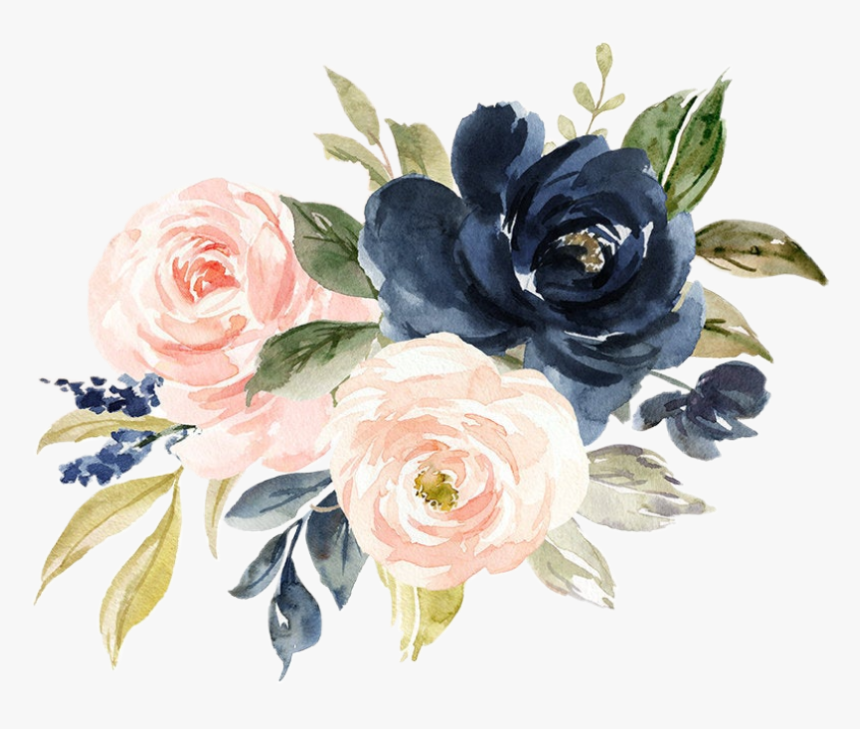 #watercolor #flowers #floral #bouquet #arrangement, HD Png Download