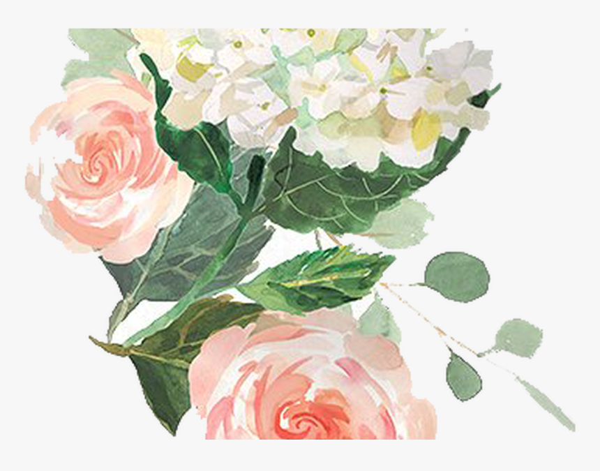 Transparent Free Watercolor Flower Png, Png Download