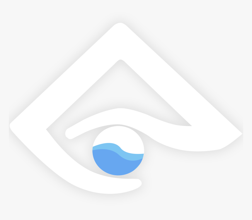 Irib Mazandaran White Logo With Sea And Glow, HD Png Download
