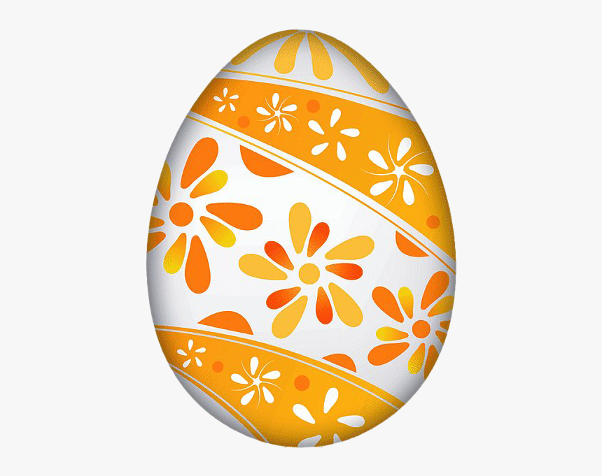 Orange Easter Egg Png Transparent Picture, Png Download