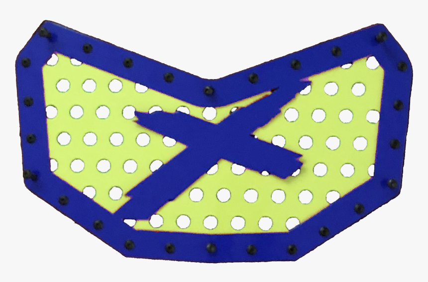 X3 Bullet Hole Grill-blue, HD Png Download