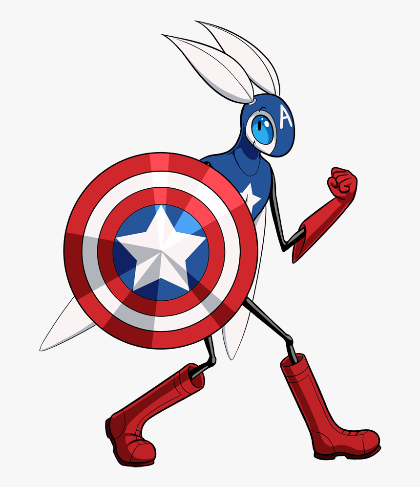 Captain America Bug, HD Png Download