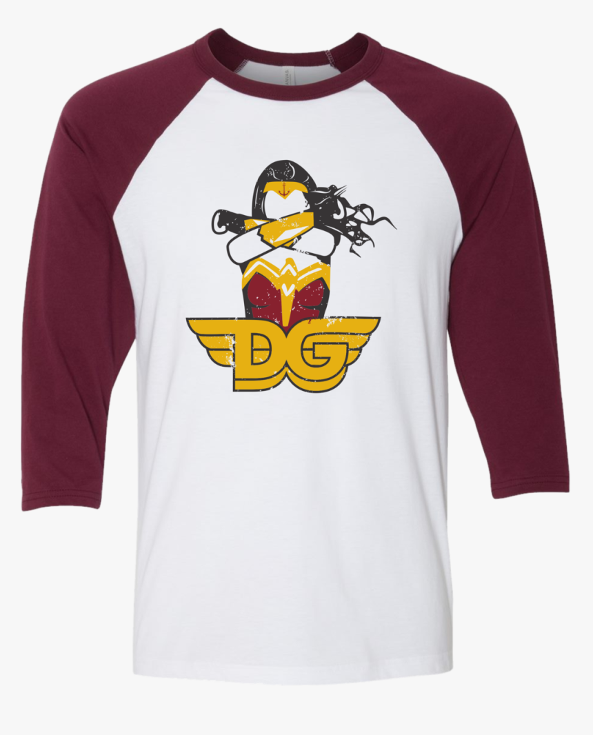 Dg Wonder Woman Baseball Tee, HD Png Download