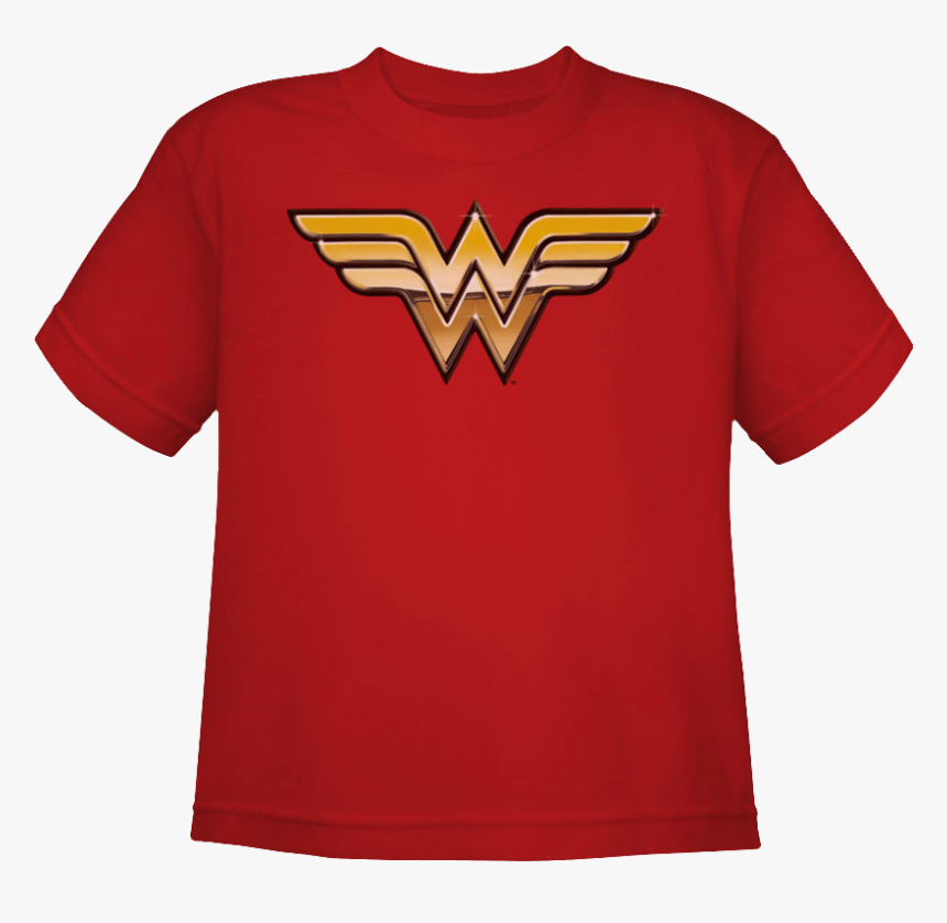 Kids Wonder Woman Logo T-shirt, HD Png Download