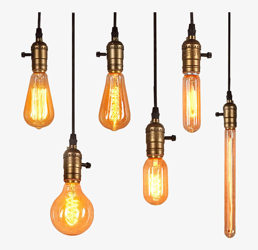 Download Light Edison Lighting Bulb Png File Hd Hq, Transparent Png