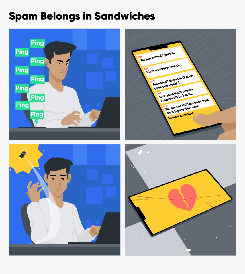 Wecbcomics Showing Too Many Spammy Notifications Triggered, HD Png Download