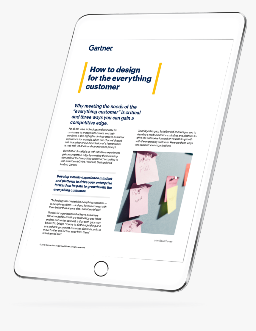 How Cx Leaders Can Design For The Everything Customer, HD Png Download