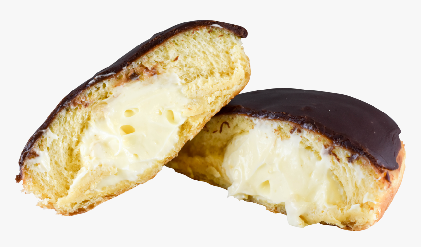 Bavarian Cream With Chocolate Frosting, HD Png Download