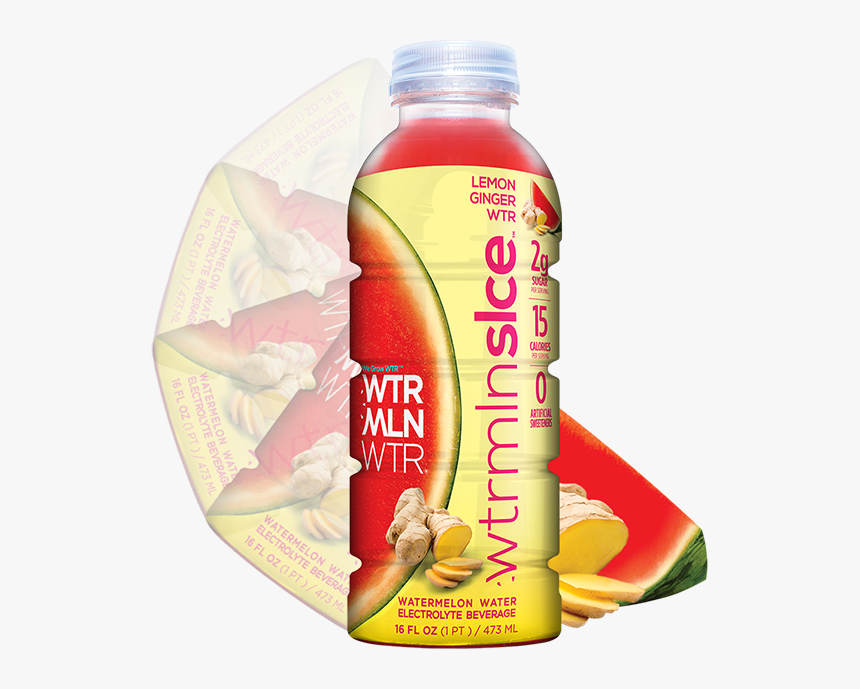 Wtrmlnslce Cold Pressed Juiced Watermelon Png Lemon, Transparent Png