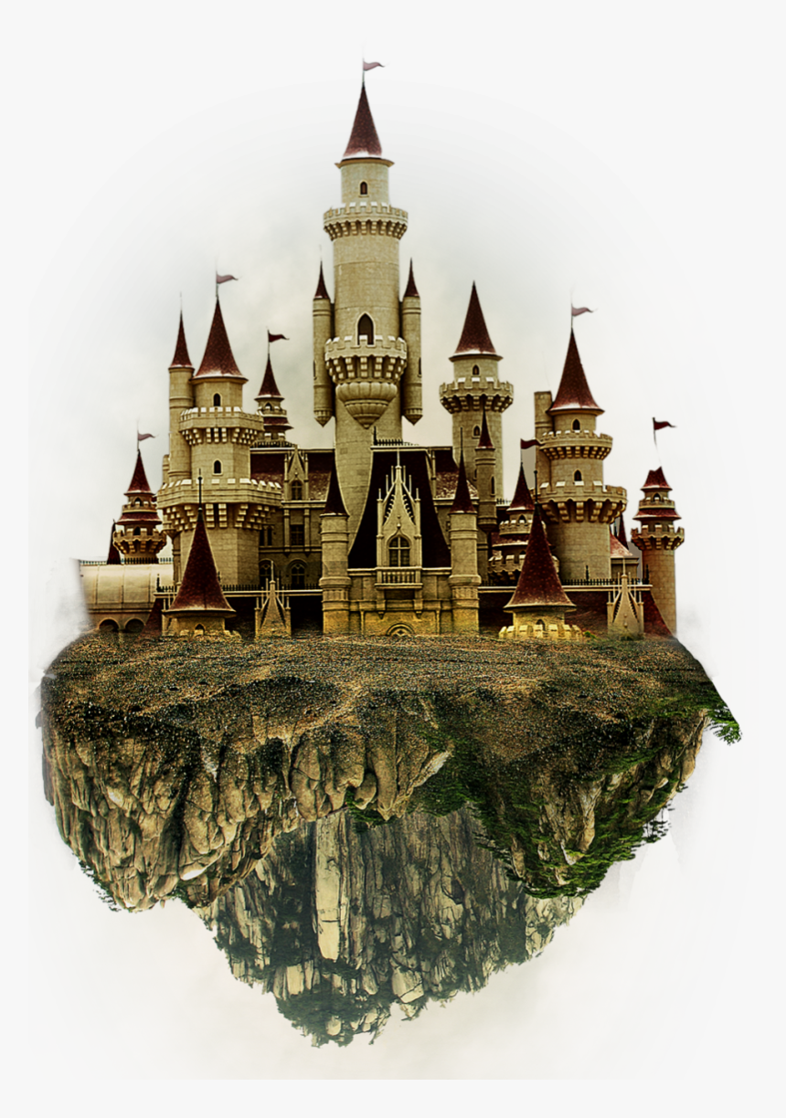 Suspending Castle Png Image, Transparent Png