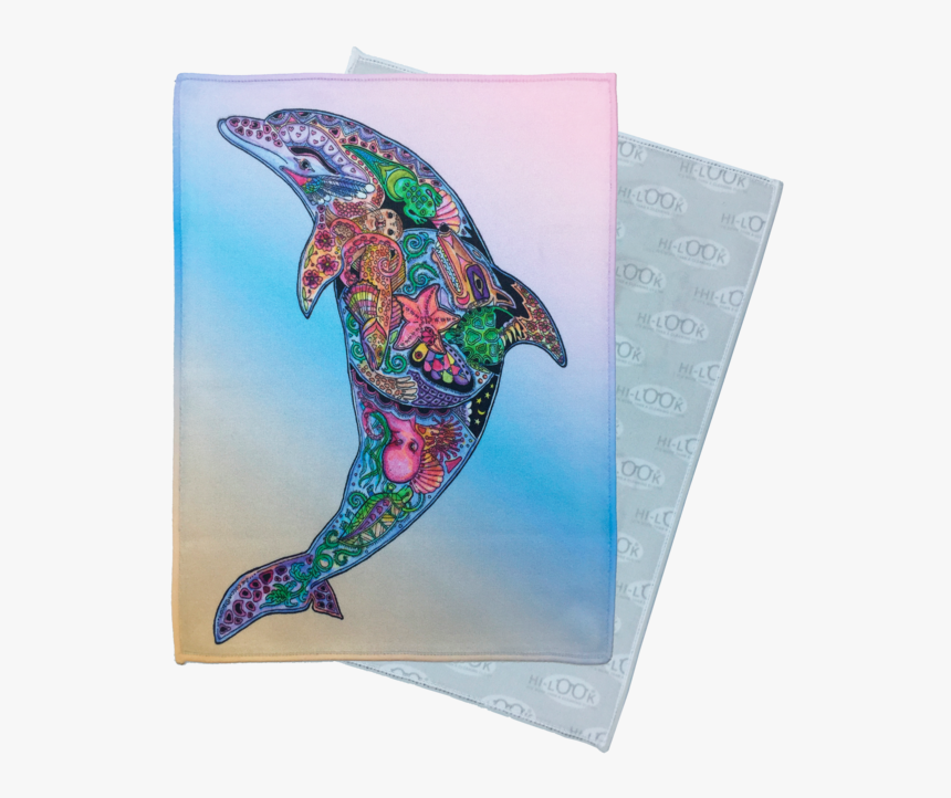 Dolphin Microfiber Cleaning Cloth, HD Png Download