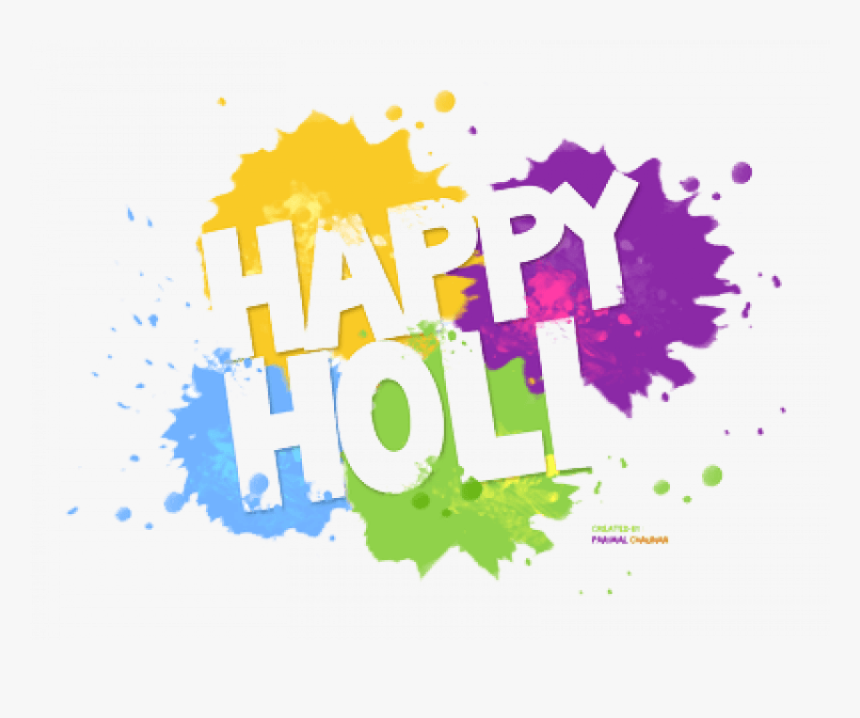 Happy Holi Hai Editing Png F, Transparent Png