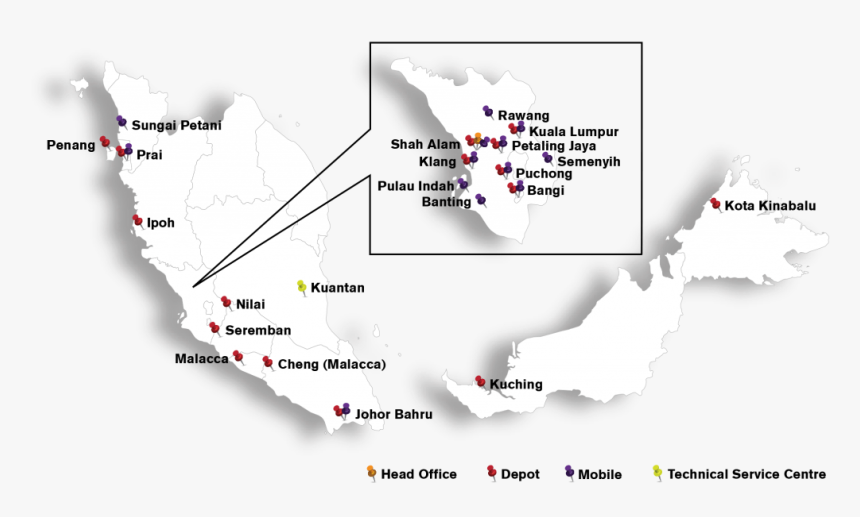 Secom Depots, Technical Service Centre And Mobiles, HD Png Download