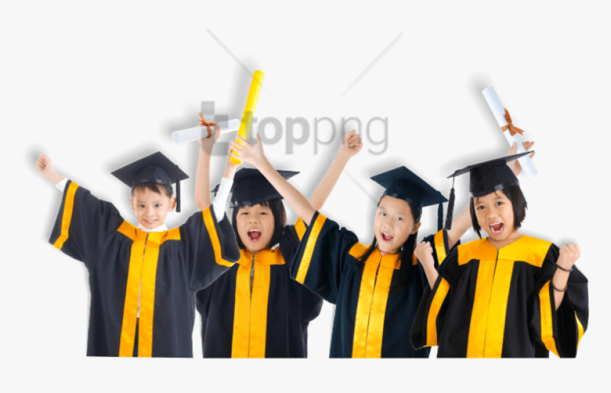 Free Png Download Kids Graduation Png Png Images Background, Transparent Png