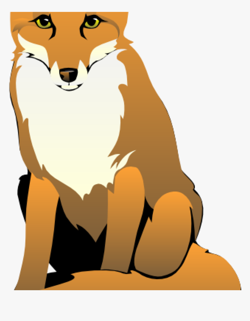 Fox Clipart Watercolor, HD Png Download