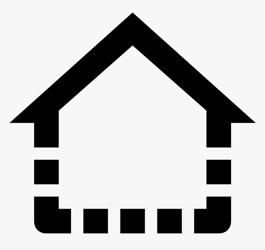 This Shape S Bottom And Sides Are Dotted Lines That, HD Png Download