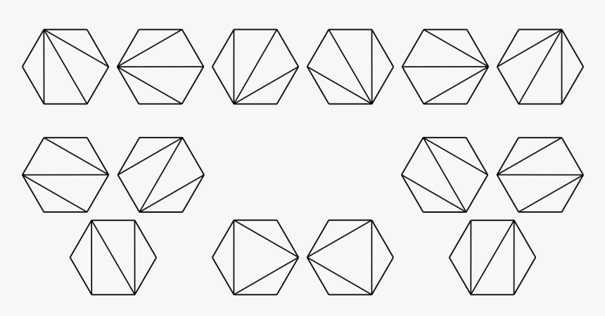 Catalan Hexagons Example, HD Png Download