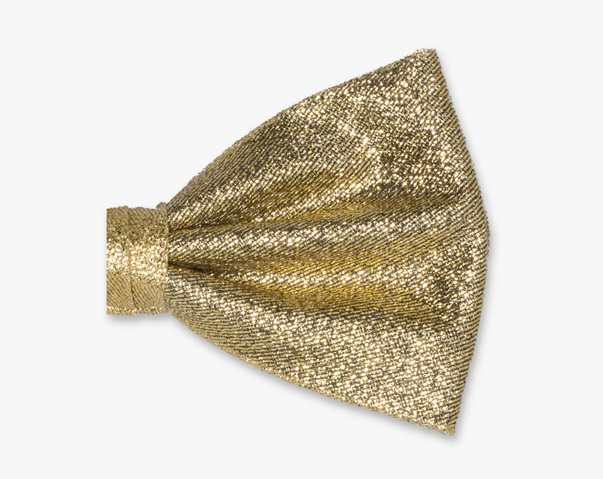 Bow Tie Gold Glitter, HD Png Download