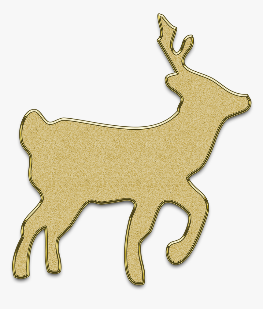 Transparent Christmas Deer Png, Png Download