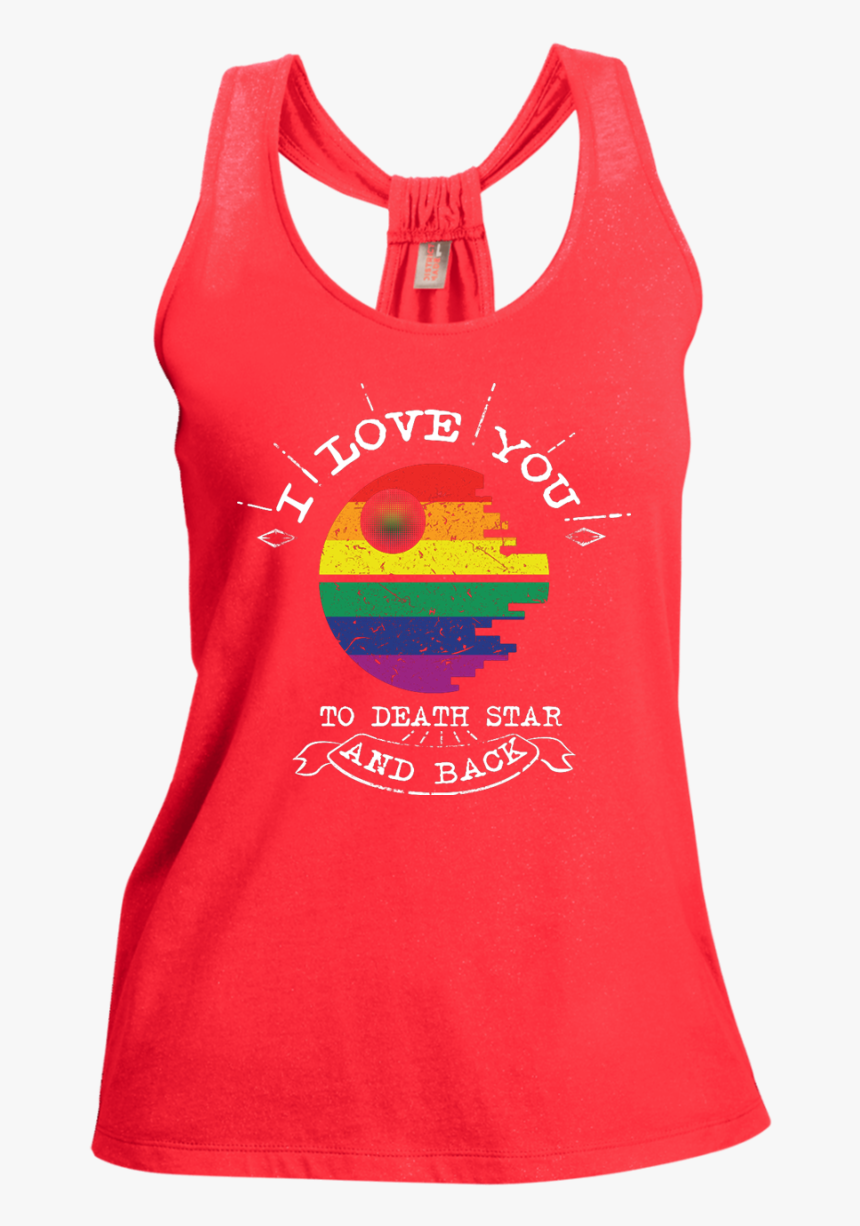 I Love You To The Death Star And Back Lgbt Shimmer, HD Png Download