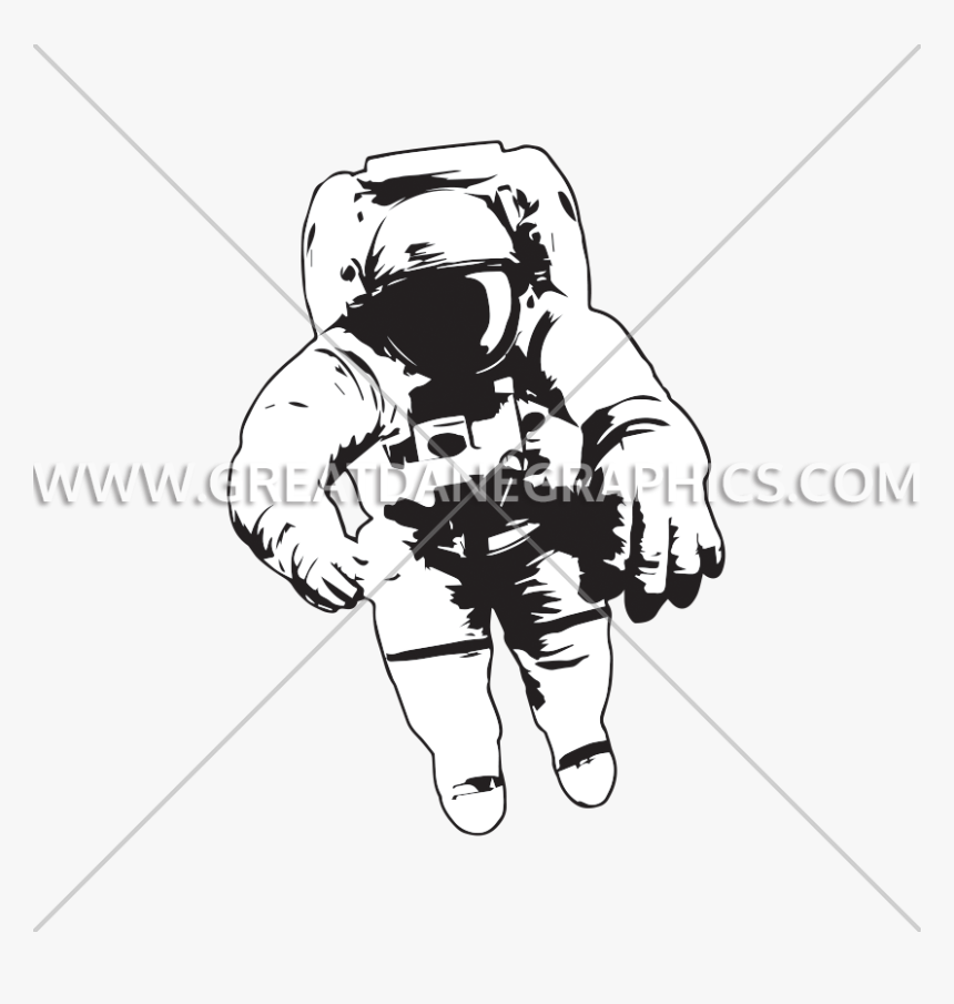Drawing Footprints Astronaut Picture Stock, HD Png Download