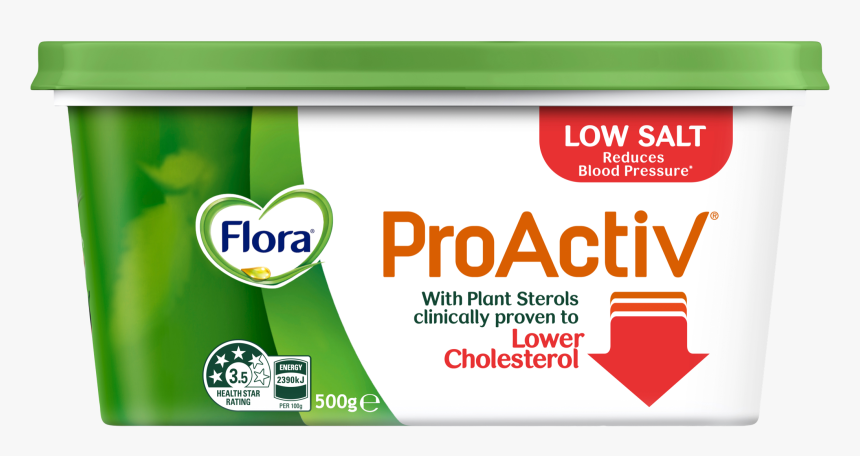 Flora Proactiv Low Salt, HD Png Download