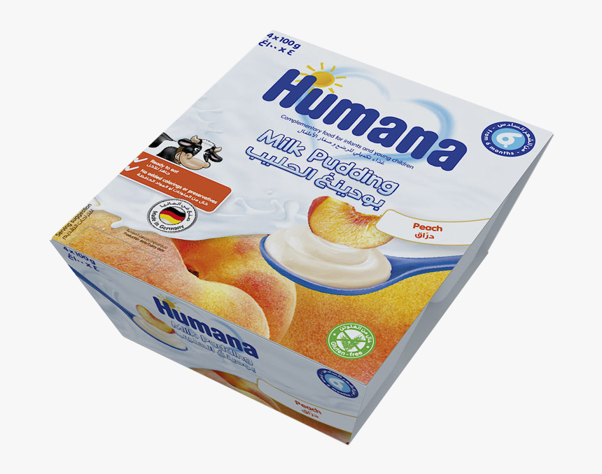 Humana Milk Pudding-peach, HD Png Download