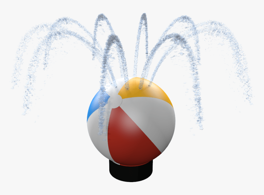 1150 9433 Beach Ball 
 Width, HD Png Download