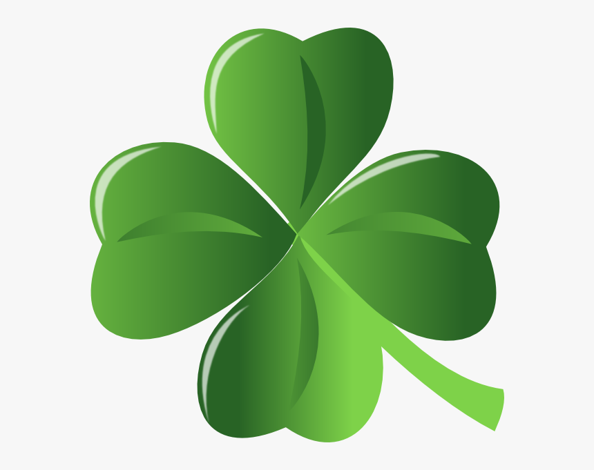 Shamrock No Shadow Clip Art At Clipart, HD Png Download