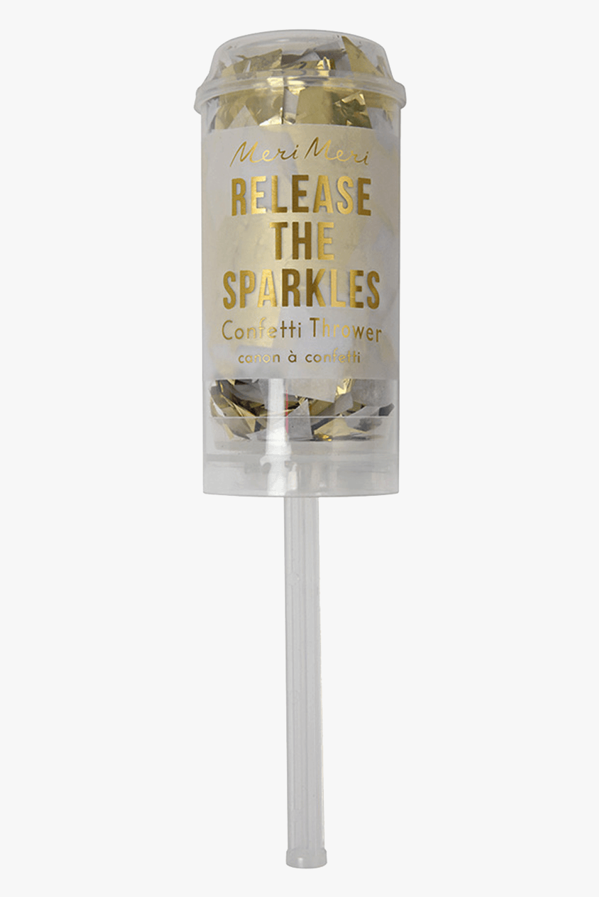 Gold Confetti Thrower, HD Png Download