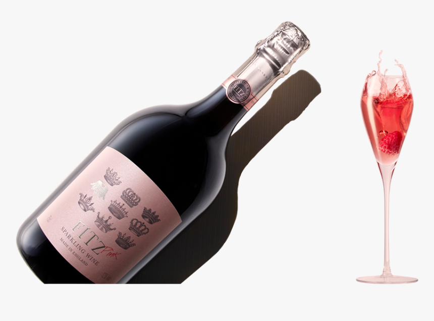 Fitz Sparkling Pink Wine, HD Png Download