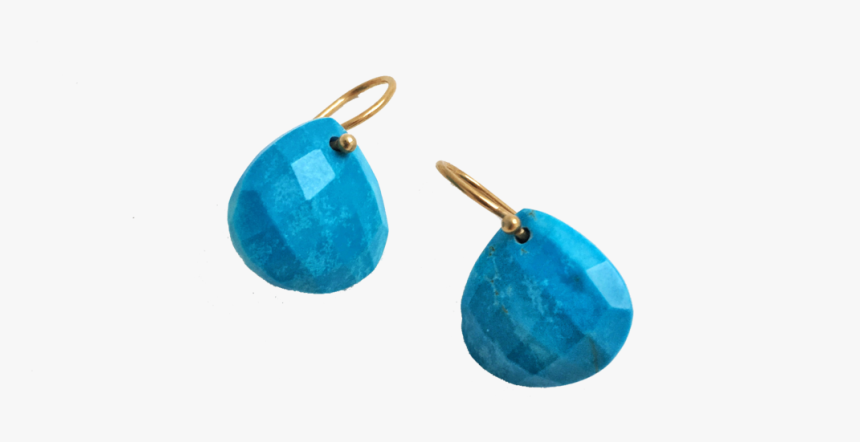 Turquoise Teardrop Earrings , Png Download, Transparent Png
