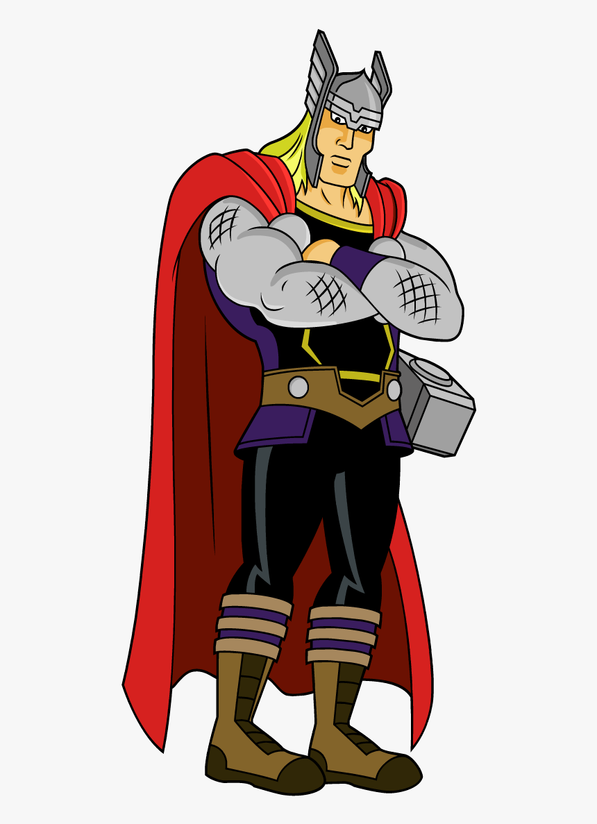 Image - Mission Marvel - Thor - Disneywiki, HD Png Download