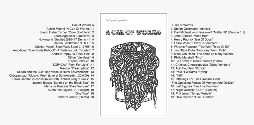 Www A Can Of Worms Tapeworm 100, HD Png Download