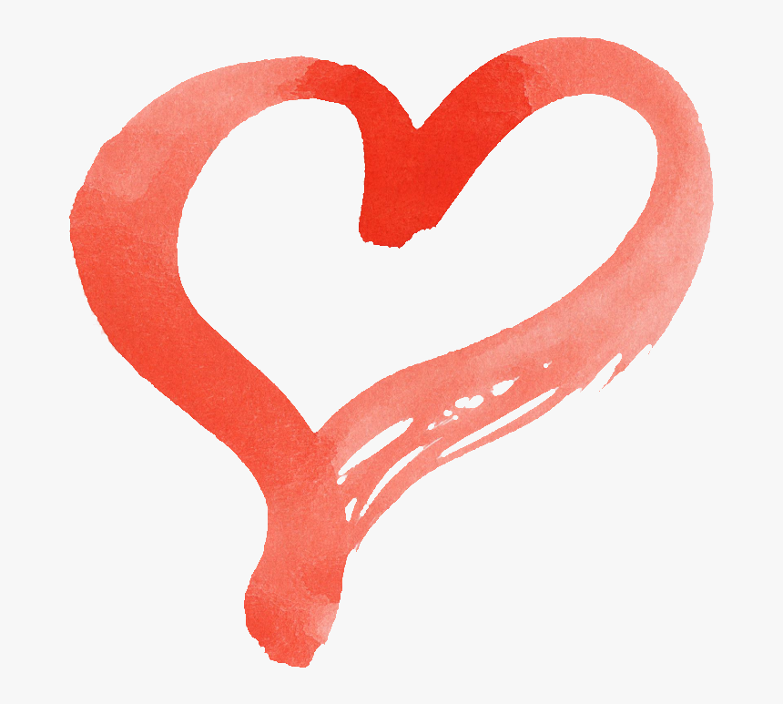 Red Heart Png, Transparent Png