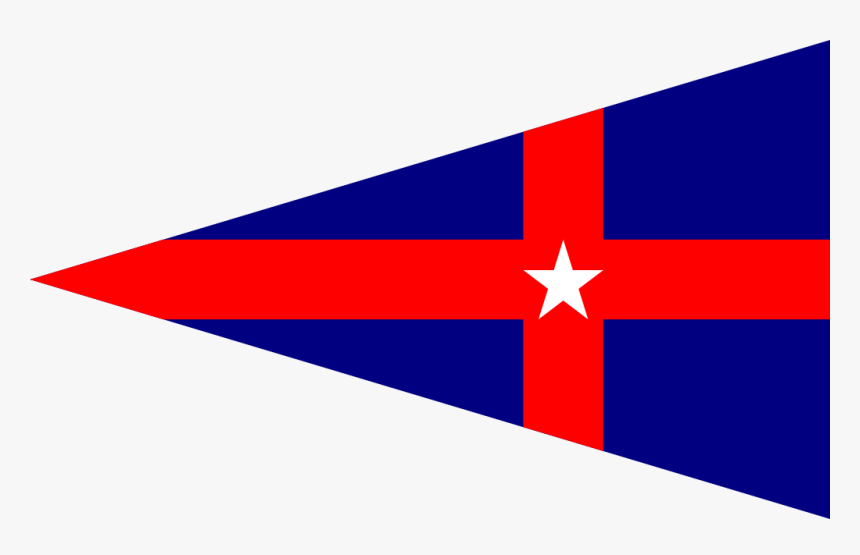 Burgee Of The New York Yacht Club-mirror, HD Png Download
